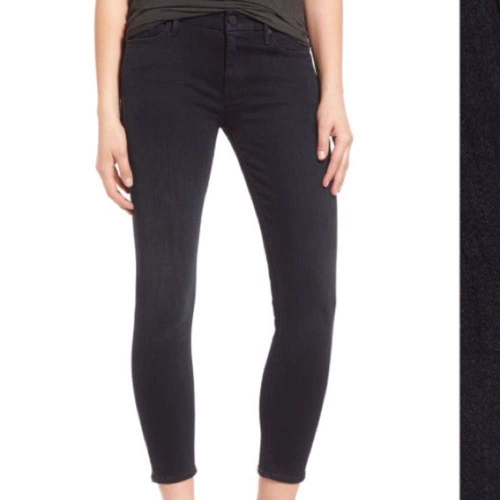 Mother The Looker' Crop Skinny Jeans